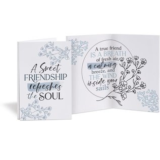 Keepsake Card - A Sweet Friendship Refreshes the Soul