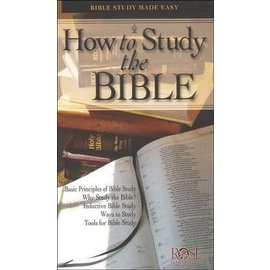 How to Study the Bible Pamphlet