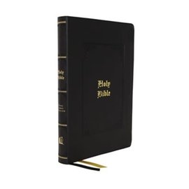 KJV Large Print Personal Size Reference Bible, Vintage Series, Black Leathersoft