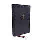NKJV Single-Column Wide-Margin Reference Bible, Blue Cloth Over Board