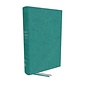NKJV Word Study Reference Bible, Turquoise Leathersoft