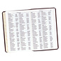 KJV Giant Print Reference Bible, Dark Brown Faux Leather, Indexed