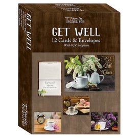 Boxed Cards - Get Well, Family Treasures