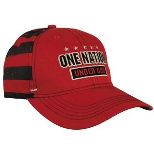 Hat - One Nation Under God, Red