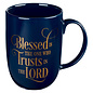 Mug - Blessed is the One, Navy