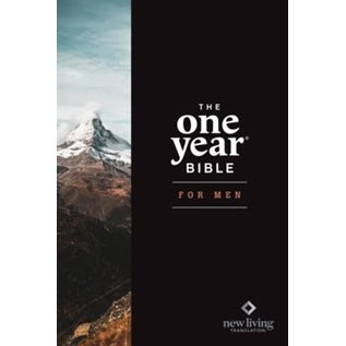 NLT The One Year Bible for Men, Hardcover