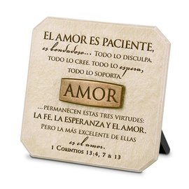 Tabletop Decor - El Amor es Paciente