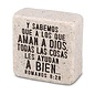 Decor Block - Romanos 8:28, Stone