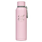 Stainless Steel Water Bottle - Be Still, Pink