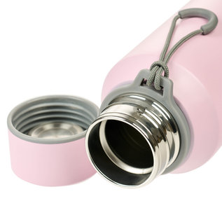 Stainless Steel Water Bottle - Be Still, Pink