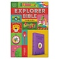 CSB Explorer Bible for Kids, Lavender LeatherTouch