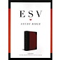 ESV Large Print Study Bible, TruTone Brown/Cordovan Portfolio Design