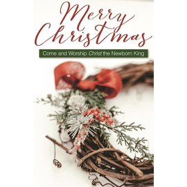 Bulletin - Merry Christmas, Come And Worship (Pack Of 100)