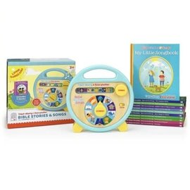 Bible Stories and Songs: Interactive Electronic Storyteller Player with 11 Hardcover Books