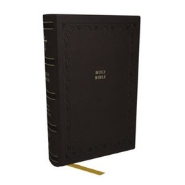 KJV Compact Reference Bible, Black Leathersoft