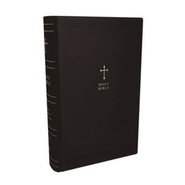 KJV Compact Reference Bible, Black Leathersoft w/ Zipper