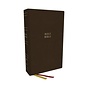 NKJV Super Giant Print Reference Bible, Brown Bonded Leather, Indexed