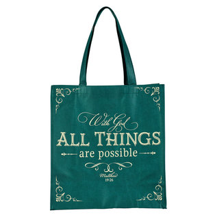 Tote Bag - All Things,  Green