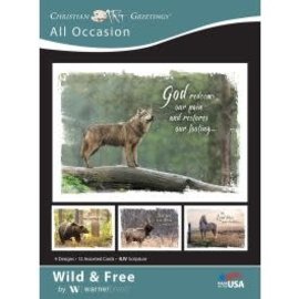 Boxed Cards - All Occasion, Wild & Free