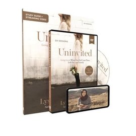 Uninvited Study Guide w/ DVD + Streaming (Lysa Terkeurst)