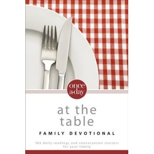 Once-a-Day at the Table Family Devotional (Christopher D. Hudson), Paperback