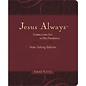Jesus Always Note-Taking Edition: Embracing Joy in His Presence (Sarah Young), Burgundy Imitation Leather