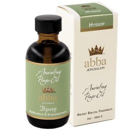 Anointing Oil - Hyssop, 2 oz (Abba)