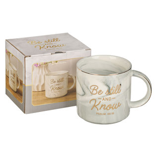 Mug - Be Still, White
