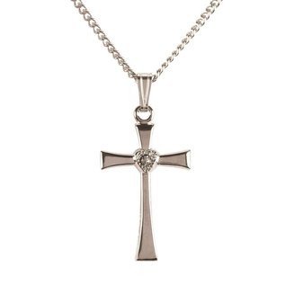 Necklace - Mother, Flare Cross
