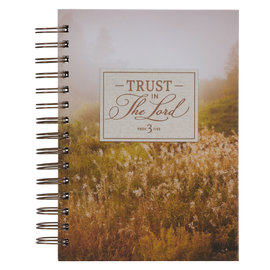 Journal - Trust in the Lord, Field Grass, Wirebound