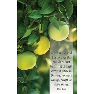 Bulletins - Abide in Me, John 15:4 (Pack of 100)