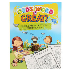 God's Word is Great Coloring & Activity Book