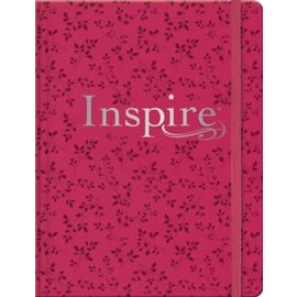 NLT Inspire Bible, Pink Hardcover (Filament)