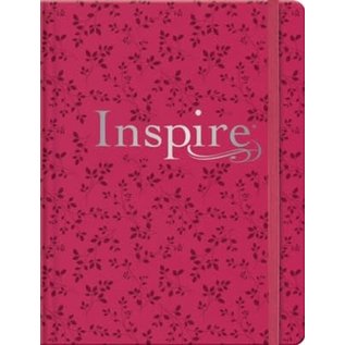 NLT Inspire Bible, Pink Hardcover (Filament)