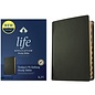 KJV Life Application Study Bible, Black Genuine Leather, Indexed