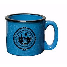 Mug - Be Strong And Courageous, Camp Style