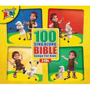 CD - 100 Singalong Bible Songs For Kids (3 CDs)