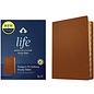 KJV Life Application Study Bible, Brown Genuine Leather, Indexed