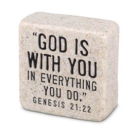Decor Block - God is With You
