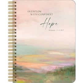 Notebook - Overflow With Confident Hope, Wirebound