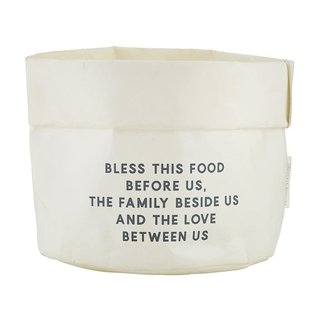 Washable Paper Holder - Bless This Food