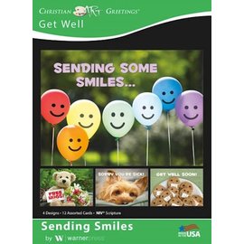 Boxed Cards - Get Well, Sending Smiles