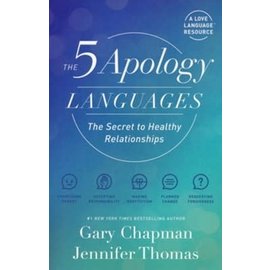 The 5 Apology Languages (Gary Chapman & Jennifer Thomas), Paperback