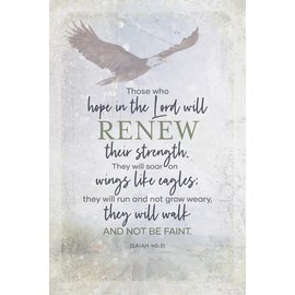 Plaque - Those Who Hope In The Lord