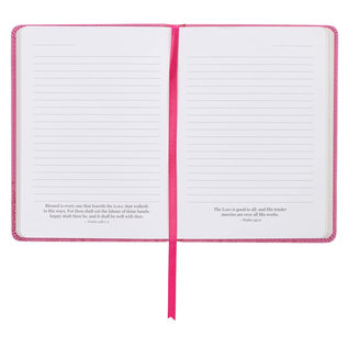 Journal - With God All Things Are Possible, Pink