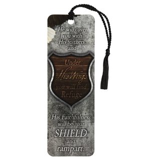 Bookmark - Shield (Psalm 91), Tassel
