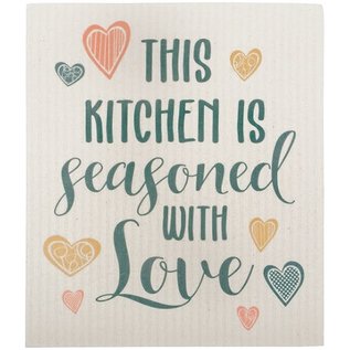 Dishcloth - This Kitchen is Seasoned with Love