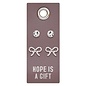 Earrings - 2 Pack Studs, Hope Is A Gift