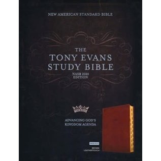 NASB Tony Evans Study Bible, Brown LeatherTouch, Indexed
