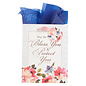 Gift Bag - Bless You and Protect You, Floral, Medium